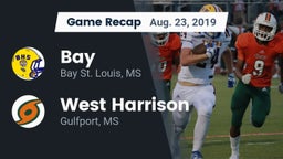 Recap: Bay  vs. West Harrison  2019