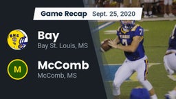Recap: Bay  vs. McComb  2020
