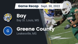 Recap: Bay  vs. Greene County  2022