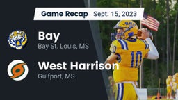 Recap: Bay  vs. West Harrison  2023