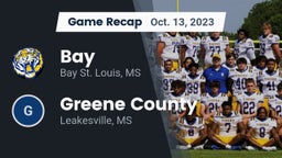 Recap: Bay  vs. Greene County  2023