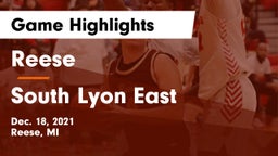 Reese  vs South Lyon East  Game Highlights - Dec. 18, 2021