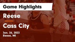 Reese  vs Cass City  Game Highlights - Jan. 26, 2022