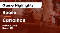 Reese  vs Carrollton  Game Highlights - March 3, 2022