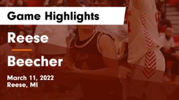 Reese  vs Beecher  Game Highlights - March 11, 2022