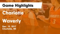 Charlotte  vs Waverly  Game Highlights - Dec. 15, 2017