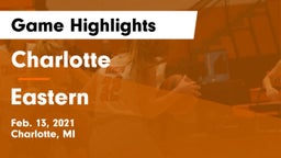 Charlotte  vs Eastern  Game Highlights - Feb. 13, 2021