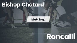 Matchup: Bishop Chatard High vs. Roncalli 2016