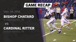 Recap: Bishop Chatard  vs. Cardinal Ritter  2016