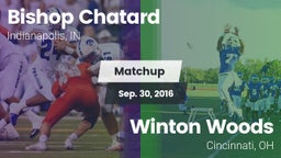 Matchup: Bishop Chatard High vs. Winton Woods  2016