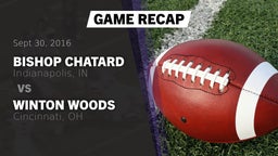 Recap: Bishop Chatard  vs. Winton Woods  2016