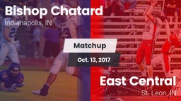 Matchup: Bishop Chatard High vs. East Central  2017