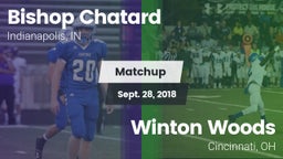 Matchup: Bishop Chatard High vs. Winton Woods  2018