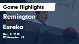 Remington  vs Eureka  Game Highlights - Dec. 8, 2018