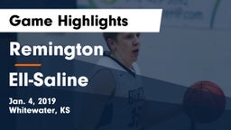 Remington  vs Ell-Saline Game Highlights - Jan. 4, 2019