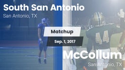Matchup: South San Antonio vs. McCollum  2017