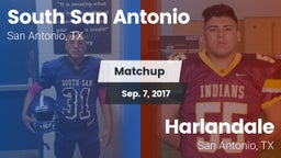 Matchup: South San Antonio vs. Harlandale  2017
