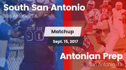 Matchup: South San Antonio vs. Antonian Prep  2017