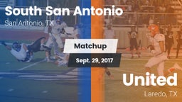 Matchup: South San Antonio vs. United  2017