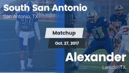 Matchup: South San Antonio vs. Alexander  2017