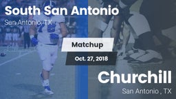 Matchup: South San Antonio vs. Churchill  2018