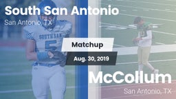 Matchup: South San Antonio vs. McCollum  2019