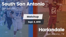 Matchup: South San Antonio vs. Harlandale  2019