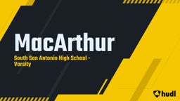 South San Antonio football highlights MacArthur