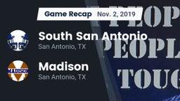 Recap: South San Antonio  vs. Madison  2019