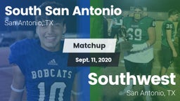 Matchup: South San Antonio vs. Southwest  2020