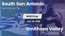 Matchup: South San Antonio vs. Smithson Valley  2020