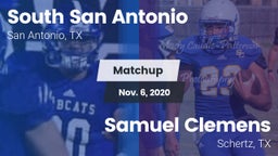 Matchup: South San Antonio vs. Samuel Clemens  2020