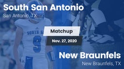 Matchup: South San Antonio vs. New Braunfels  2020