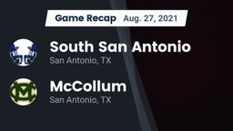 Recap: South San Antonio  vs. McCollum  2021