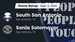 Recap: South San Antonio  vs. Sonia Sotomayor  2022