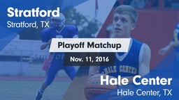 Matchup: Stratford High vs. Hale Center  2016