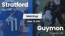 Matchup: Stratford High vs. Guymon  2017