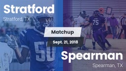 Matchup: Stratford High vs. Spearman  2018