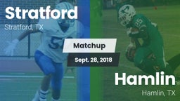 Matchup: Stratford High vs. Hamlin  2018