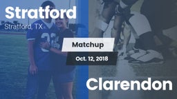 Matchup: Stratford High vs. Clarendon  2018