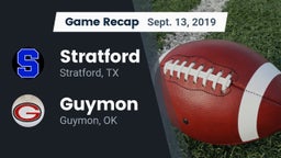 Recap: Stratford  vs. Guymon  2019