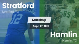 Matchup: Stratford High vs. Hamlin  2019