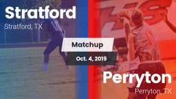 Matchup: Stratford High vs. Perryton  2019