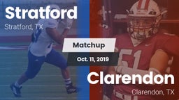 Matchup: Stratford High vs. Clarendon  2019