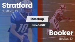 Matchup: Stratford High vs. Booker  2019