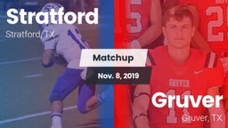 Matchup: Stratford High vs. Gruver  2019