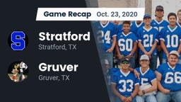 Recap: Stratford  vs. Gruver  2020