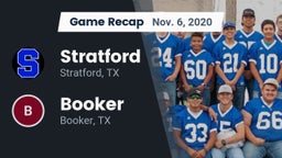Recap: Stratford  vs. Booker  2020