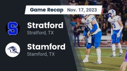Recap: Stratford  vs. Stamford  2023