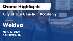 City of Life Christian Academy  vs Wekiva  Game Highlights - Nov. 12, 2020